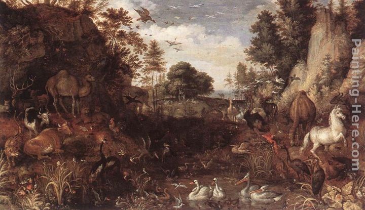 Roelandt Jacobsz Savery The Garden of Eden
